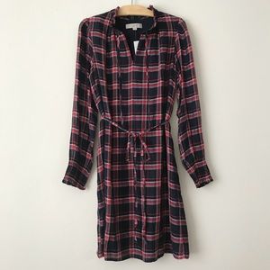 ⚡️Flash Sale!⚡️ NWT LOFT Plaid Dress